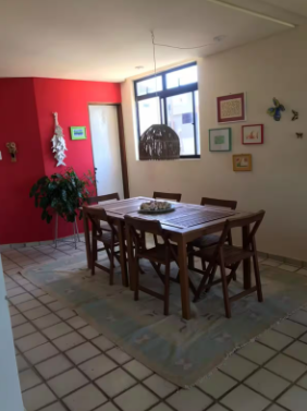 Lindo apt pé na areia em Cabedelo! Ampla varanda!