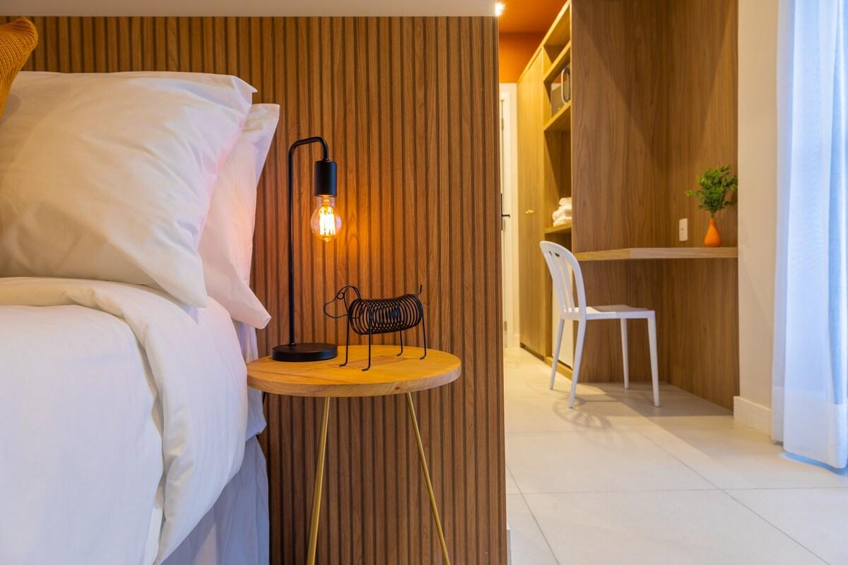 Campo Belo Studio with Pool and Gym