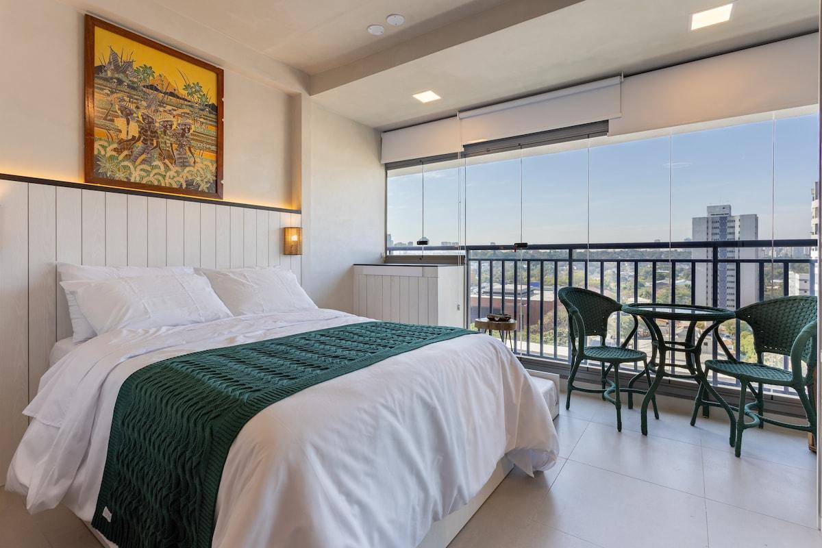 Apartamento en Brooklin con Gimnasio y Sala de Juegos