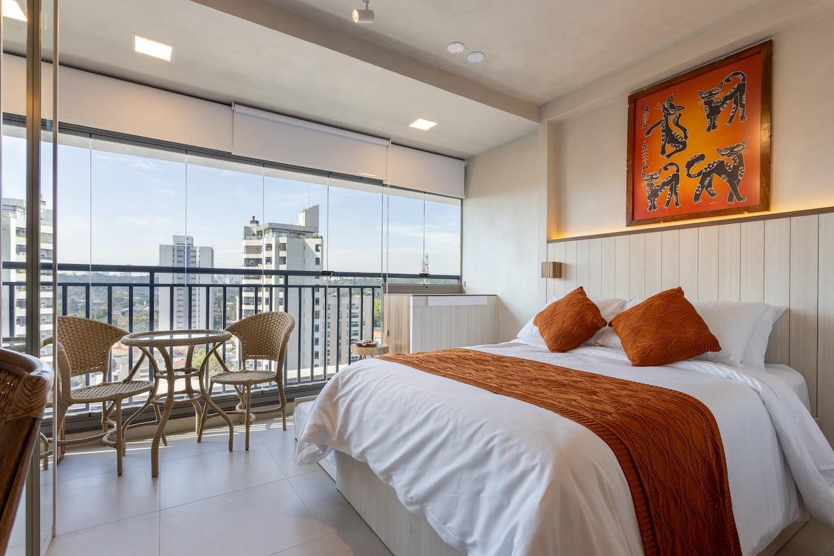 Apartamento en Brooklin con Gimnasio y Sala de Juegos