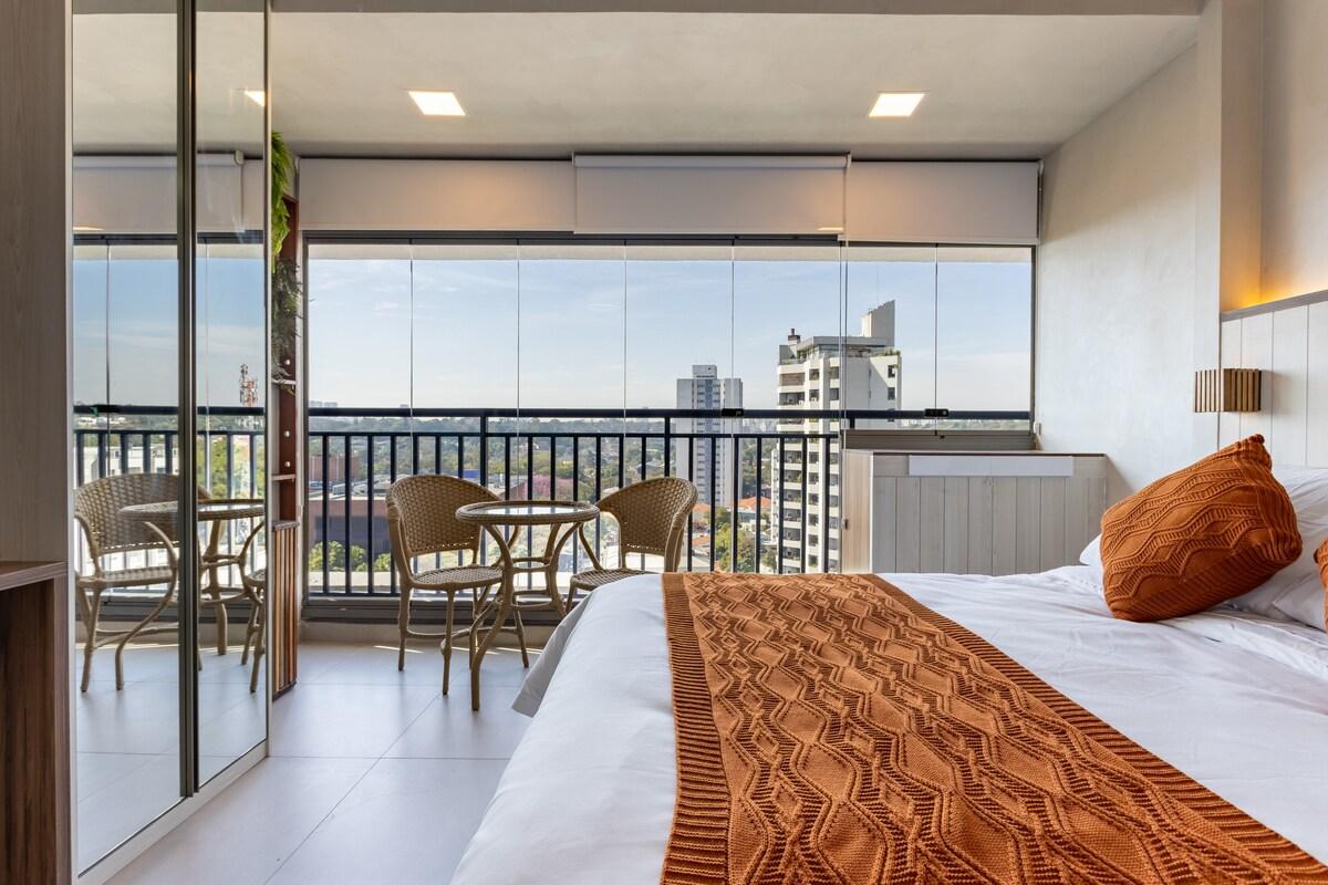 Apartamento en Brooklin con Gimnasio y Sala de Juegos