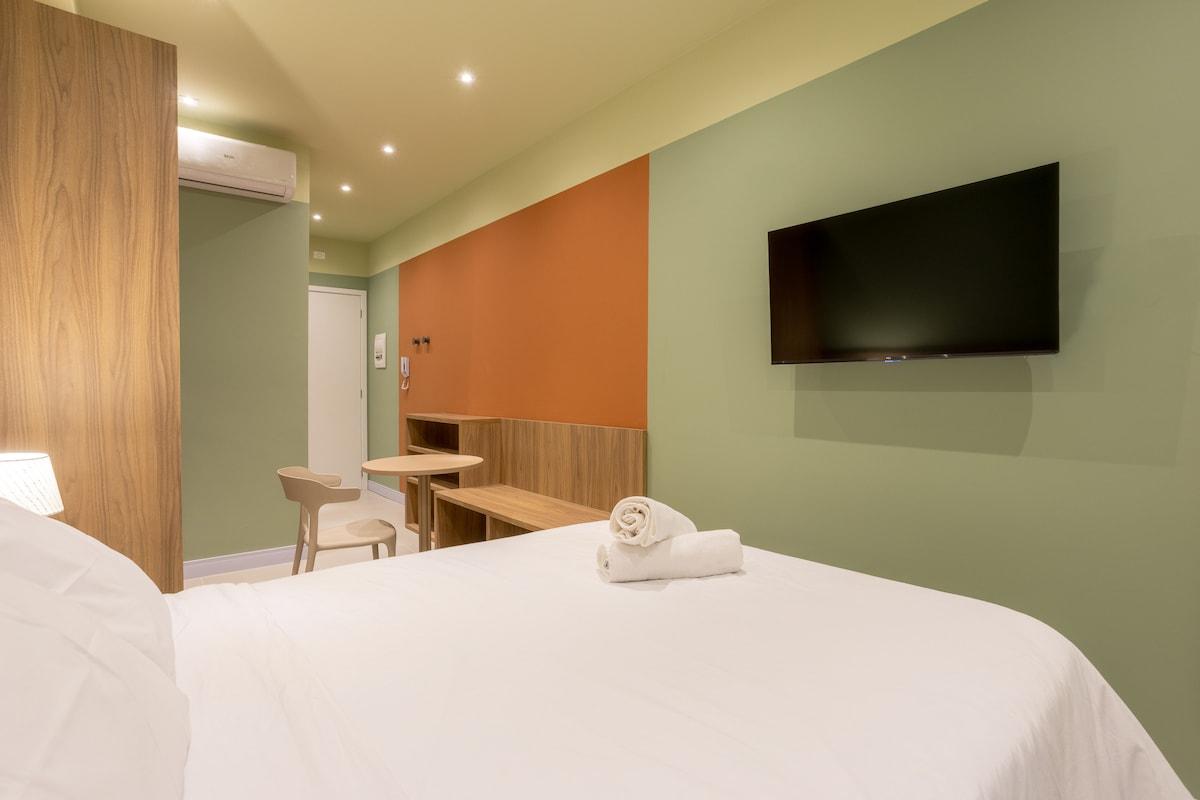 Apartamento en Campo Belo con Piscina, Gimnasio y Balcón