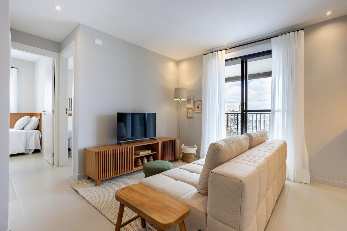 Apartamento com 2 Quartos na Vila Mariana, Vaga e Academia