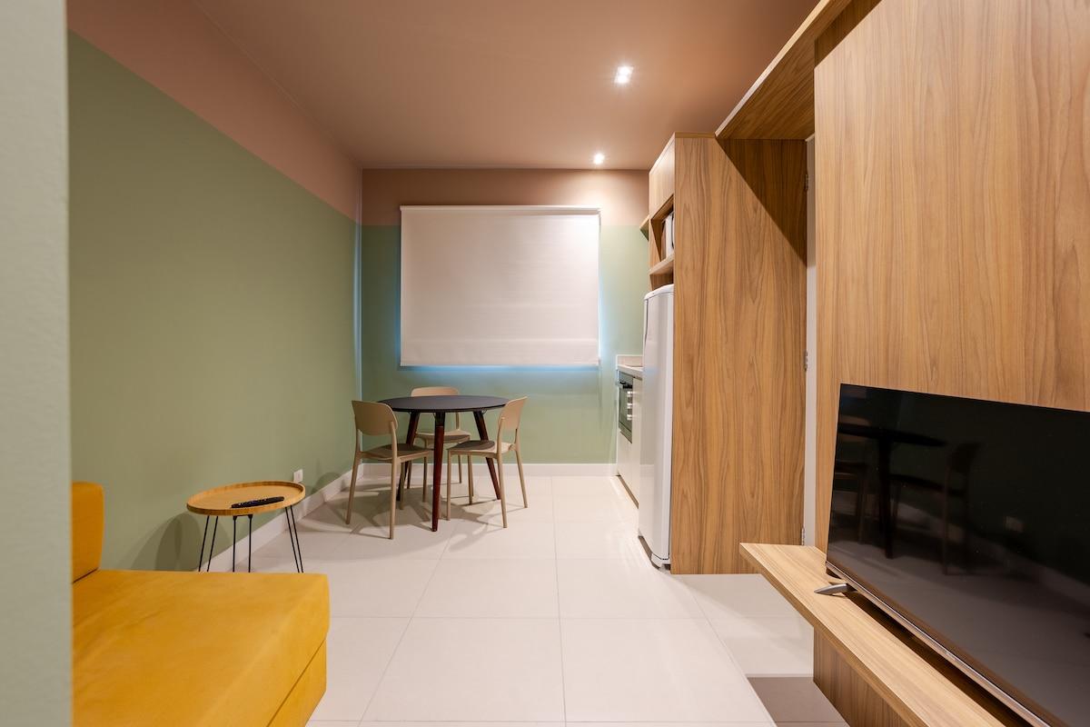 Apartamento no Campo Belo com Piscina, Academia e Varanda