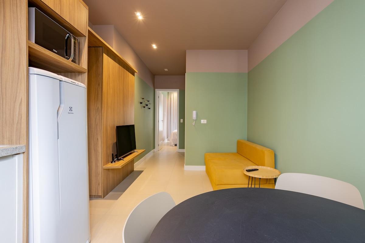 Apartamento no Campo Belo com Piscina, Academia e Varanda
