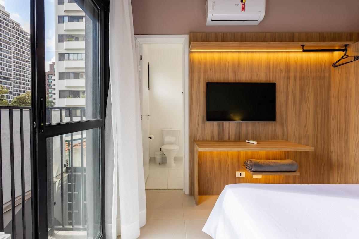 Apartamento no Campo Belo com Piscina e Academia