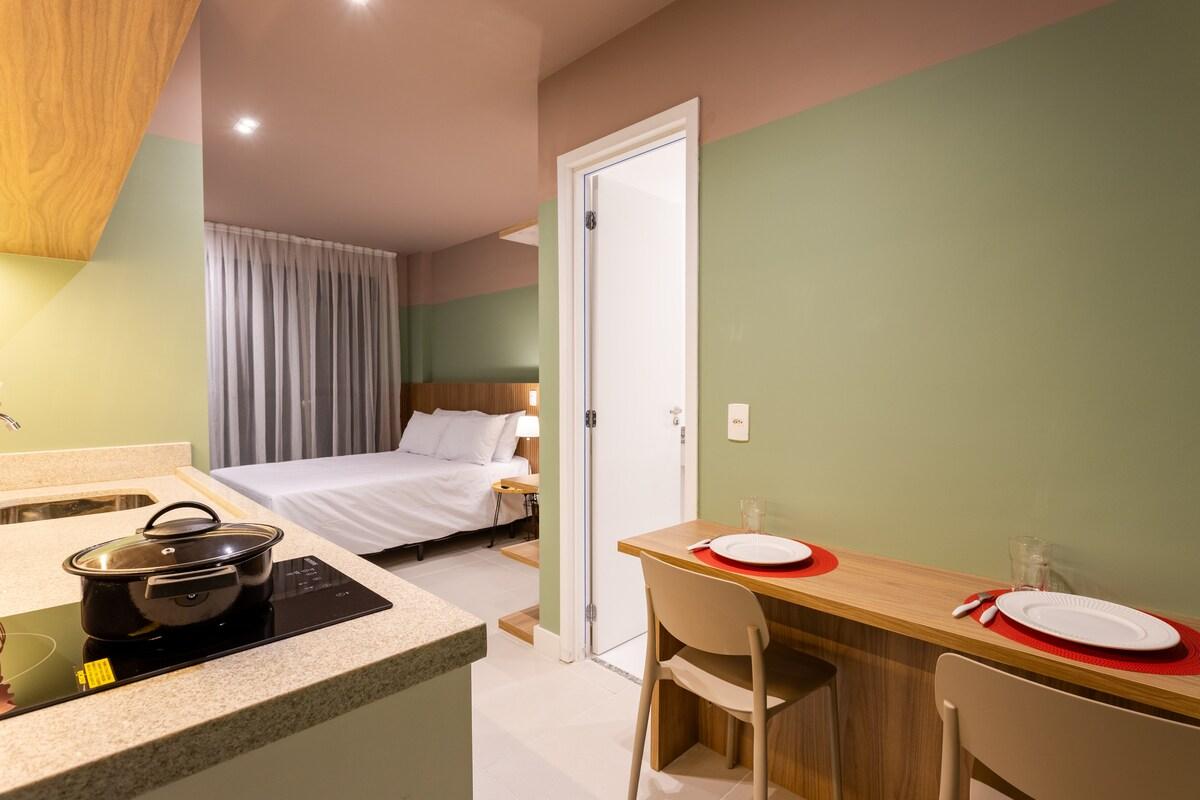 Apartamento no Campo Belo com Piscina, Academia e Varanda