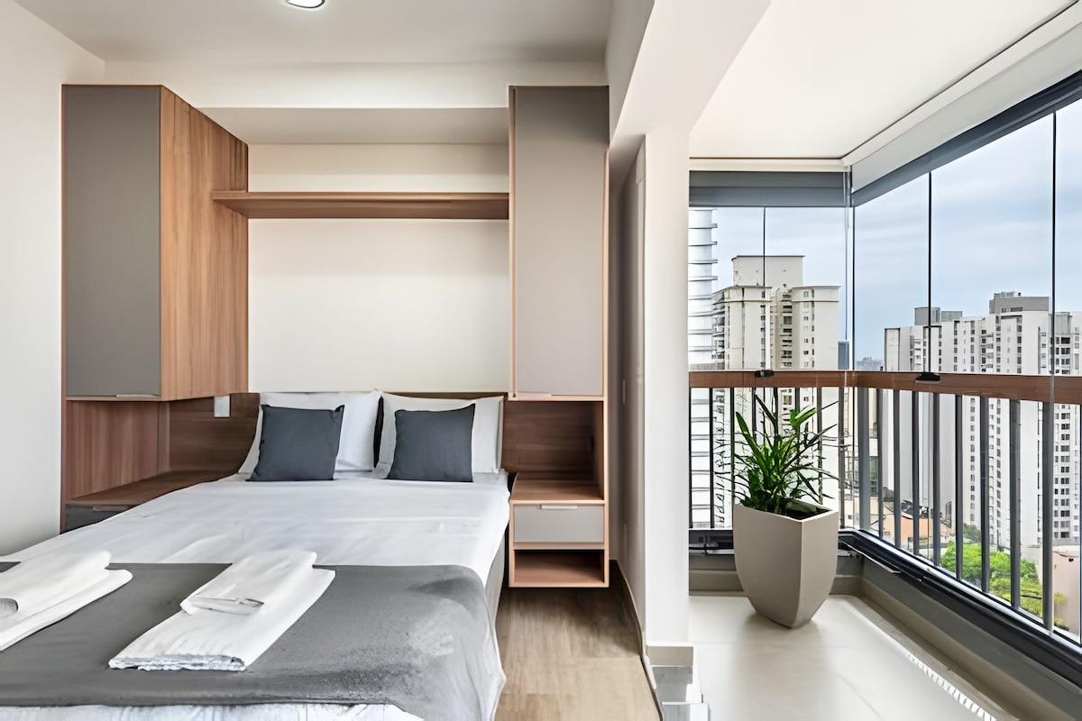 Incredible flat in Brooklin, 250 metres from the metro!