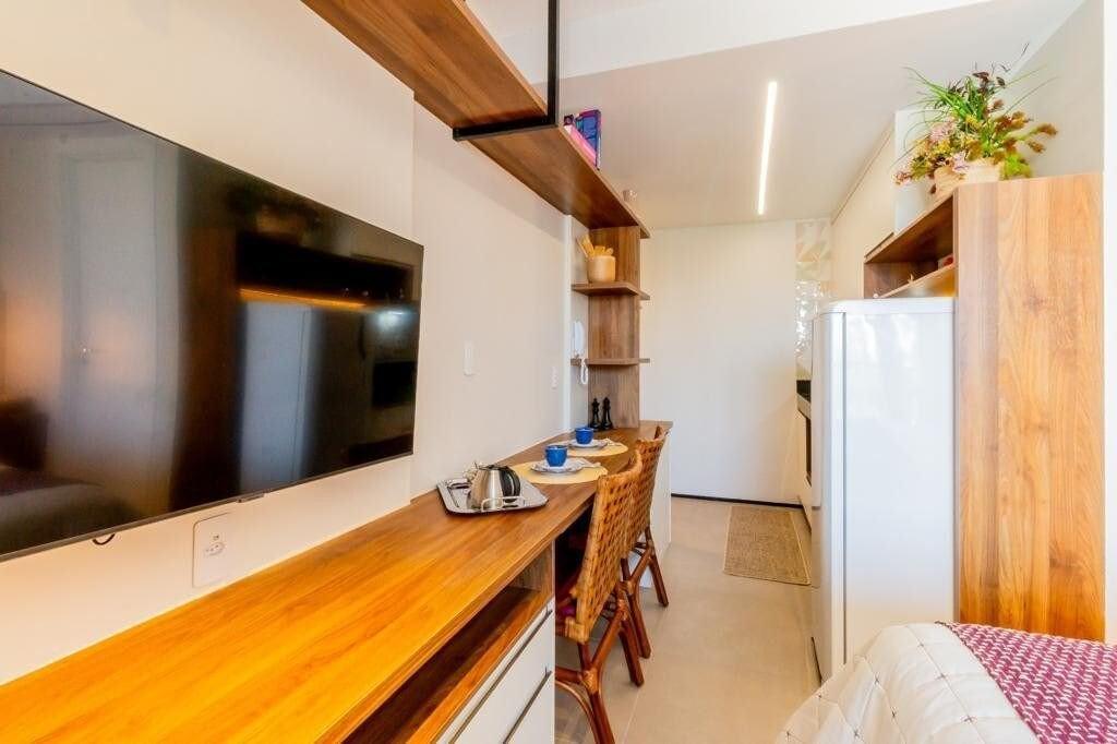 Estudio con Aire Acondicionado, a 160m del Shopping Ibirapuera